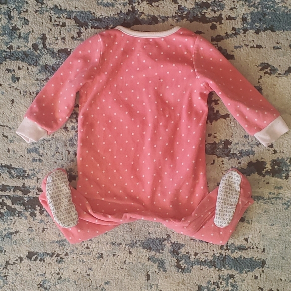 Lot of 7 fleece footie pajamas - Picture 9 of 15